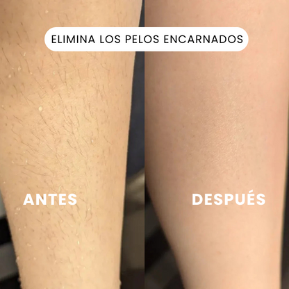 Maquinilla de afeitar eléctrica 2 en 1 para piel suave sin irritación